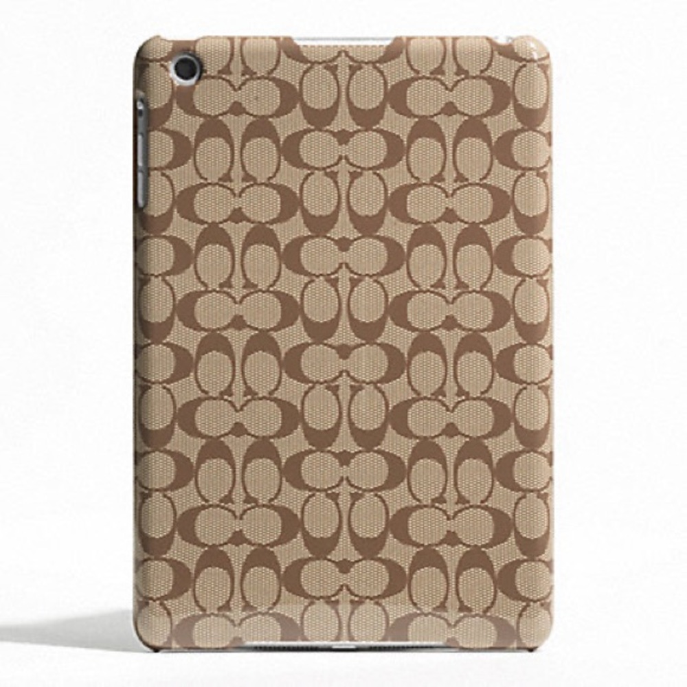 COACH SIGNATURE MOLDED MINI IPAD CASE